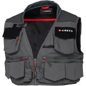 Greys Tail Fly Fishing Vest Grijs S-M Man