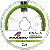 Prorex Daiwa Hybr. Draad, knoopbaar, 6 meter, 5,4 kg, 0,300 mm, bruin, staalkoppel