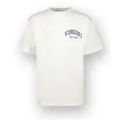 Vingino Oversized T-shirt Icon-boxy-SS Jongen Wit 104