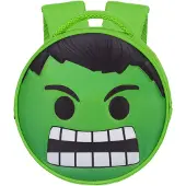 KARACTERMANIA Rugzak 'Hulk Send-Emoji' grasgroen / zwart / wit