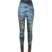 Urban Classics Leggings hemelsblauw / donkerbruin / lichtgroen / zwart