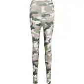 Urban Classics Leggings nude / olijfgroen / donkergroen / wit