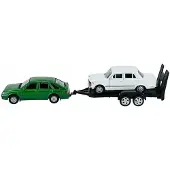 Welly 2-Pack Polonez Caro Plus & Fiat 125p 1:34 Metaal