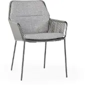 Suns Punta dining tuinstoel staal/rope sunproof