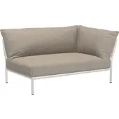 Houe Loungeset Module Level 2 Corner Right Ash Muted White