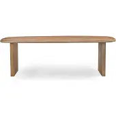 Giga Meubel Eettafel Gin Naturel Deens Ovaal 240cm