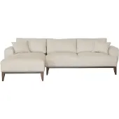 Giga Meubel Chaise Longue Bank Bordeaux 3-zits Links Beige