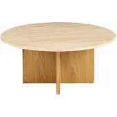Giga Meubel Salontafel Faria Marmer Rond 80cm