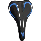 HBS Fietszadel 26 & 24 Inch – Zwart - Blauw | Comfortabel & Duurzaam