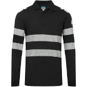 Portwest Pw3 Modaflame Poloshirt Met Lange Mouw Fr733 Vlamvertragend | Maat: L