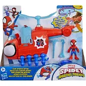Spidey and his Amazing Friends speelgoed Spidey helikopter met actiefiguur en accessoires.
