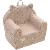 Albero Mio Teddy Boucle Caramel Kinderfauteuil - Kindersofa - Kinder Fauteuil - Kinderfauteuils - Peuterstoeltje