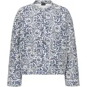 ONLY Tussenjas 'ONLHALLIE' blauw / donkerblauw / wit
