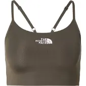 The North Face Sport bh 'FLEX' donkergroen / wit