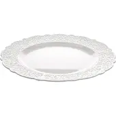 Alessi Serveerschaal Dressed White Porcelain 33,5 cm
