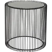 Kare design Bijzettafel Wire Set van 2
