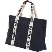 Childhome CHILD HOME Luiertas Family Bag Signature Canvas Zwart