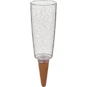 Scheurich 58870 Copa XXL, waterdispenser van kunststof en kleikegel, TRANSPARANT HELDER, 32 cm hoog, 1,0 vol., 13 x 13 x 37 cm