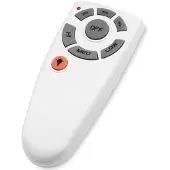 LEDS-C4 Afstandsbediening voor plafondventilator Fernbedienung, alu / grijs / zink, Kunststof