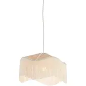 Light & Living Hanglamp Ø40x26 cm TIFFANY raffia naturel+crème