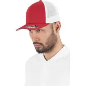 Flexfit Pet rood / wit