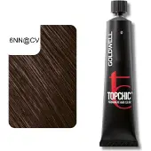 Goldwell Color Topchic @Elumenated ShadesPermanent Hair Color 6NN@CV Donkerblond extra verhelderend Cool Violet