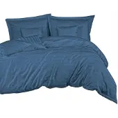 Darymex Bamboe-katoen satijn beddengoed (P) STREEP, KLAERVERF/180x200 + 2x70x80 met lattenbodem + 4x40x40 BAMBOO
