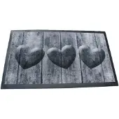 EDO Merkloos Instapmat Deurmat Grijs 45x75 cm - Antislip en Duurzaam