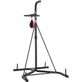 Vevor 2 in 1 bokszakstandaard trainingsapparatuur zandzakframe van staal