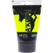 Renesans Acryl Verf Geel 100ml - Hoge kwaliteit