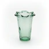 TLF Interieurs Vaas Maris – handgeblazen glazen vaas in groen - 25cm