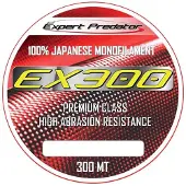 Expert Predator Ex 300 Monofilament 300 M Rood 0.300 mm