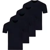 Ragman Heren onder t-shirts 4 pack Basic