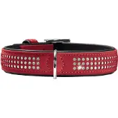 Hunter Hondenhalsband Softie Rood Triluxe Maat 50
