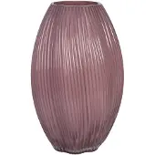 Clayre & Eef Vaas Ø 17x27 cm Roze Glas