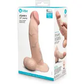 B-Vibe Dildo slipskin curvy 25 cm