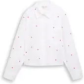 Tom Tailor DENIM Blouse rood / wit