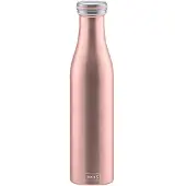 Lurch 428801 Dubbelwandige Isoleerfles uit RVS Roze 750ml