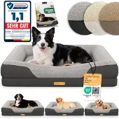 Aktiv shop GmbH Orthopedisch Hondenbed – M – Grijs