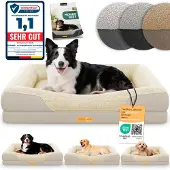 Aktiv shop GmbH Orthopedisch Hondenbed – M – Creme