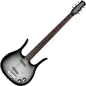 Danelectro Longhorn Baritone Guitar Black Burst