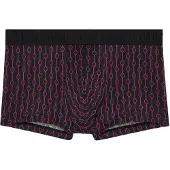 Hom Boxershorts ' Dunes ' donkerblauw / rood