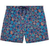Hom Zwemshorts ' Beach Boxer Trapani ' navy / oranje