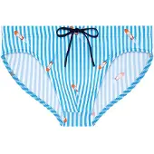 Hom Zwembroek ' Swim Mini Briefs Viareggio ' blauw / wit