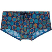 Hom Zwemshorts ' Swim Trunk Trapani ' navy / oranje