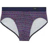Hom Slip ' Comfort Mini Briefs Ocean Drive ' donkerblauw / rood