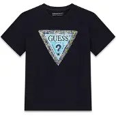 GUESS Shirt navy / enziaan / hemelsblauw / geel