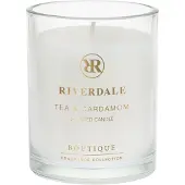 Riverdale Geurkaars Boutique Groen Tea & Cardamom 22 Uur D 9 H 11