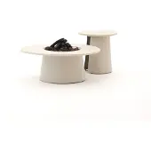 Cosi + 15% kassakorting | Cosidune lounge vuurtafelset ø 100cm (h: 40cm)/ø 55cm (h: 55cm)