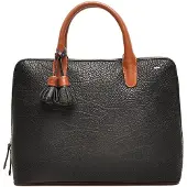 Berba Dames Leren Laptoptas 14 inch Chamonix 125-680 Zwart